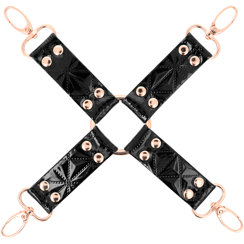 BEGME - BLACK EDITION HOG TIE VEGAN LEATHER