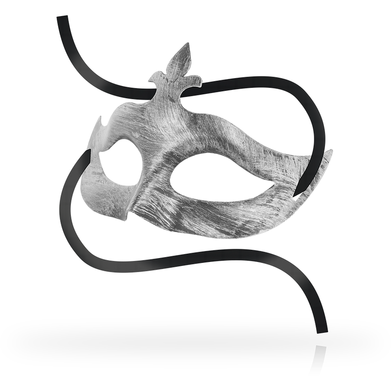OHMAMA - Silver Fleur-de-Lis Mask