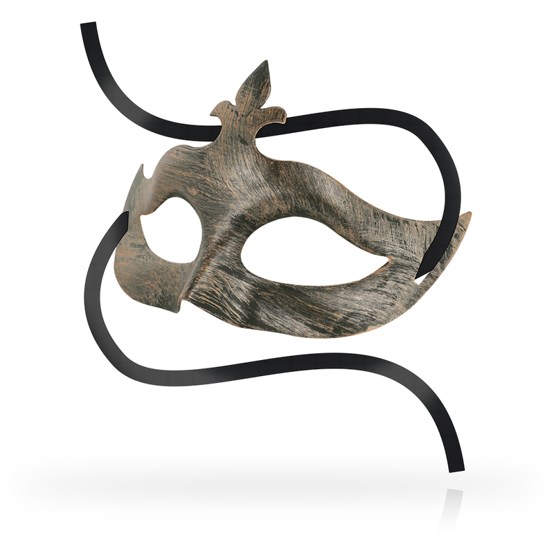 OHMAMA - COPPER FLEUR-DE-LIS MASK