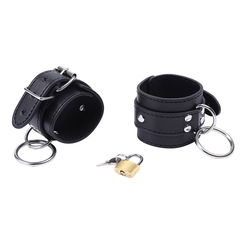 OHMAMA FETISH - WRIST RESTRAINTS WITH RINGS