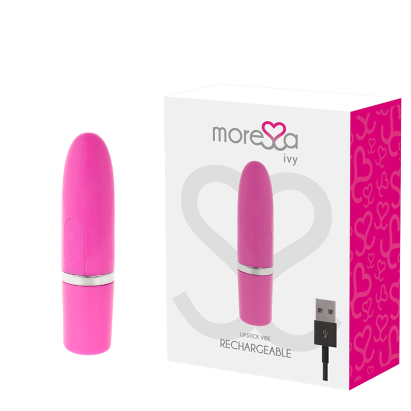 MORESSA - IVY PINK TRAVEL LIP SIMULATOR MASSAGER