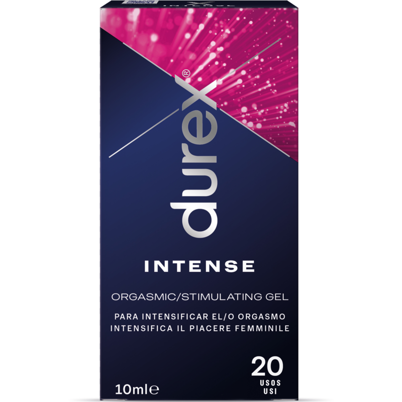 DUREX - GEL LUBRIFIANT ORGASMIQUE INTENSE 10ML