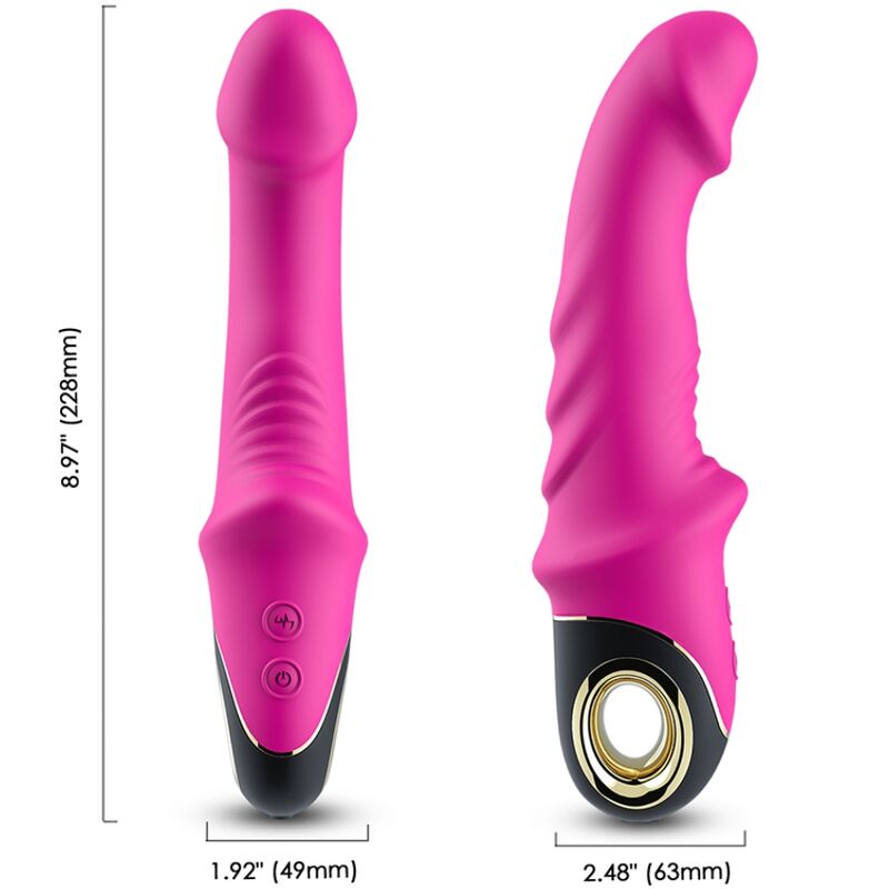 ARMONY - JOYBLADE DILDO VIBRATEUR ROTATEUR FUCHSIA