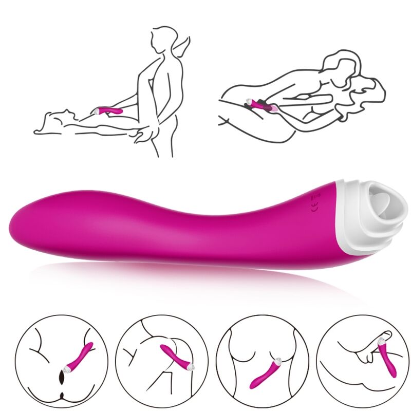 ARMONY - STIMULATEUR DE CLITORIS ET DE LANGUE FAIRYLAND & VIBRATEUR VIOLET