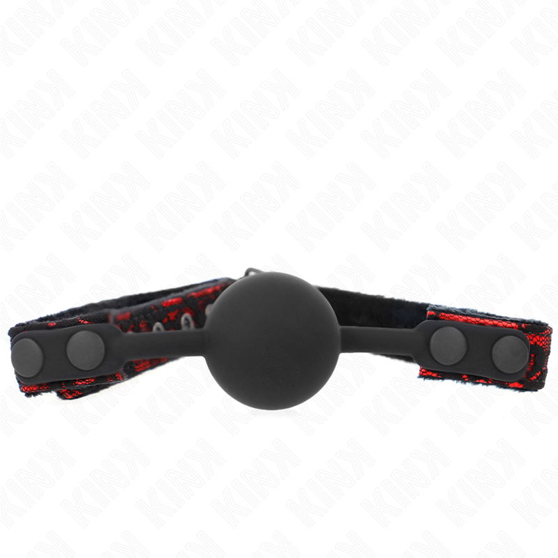 KINK - SCANDAL BÂILLON BOULE EN SILICONE 4 CM MODÈLE 1 65 x 2 CM