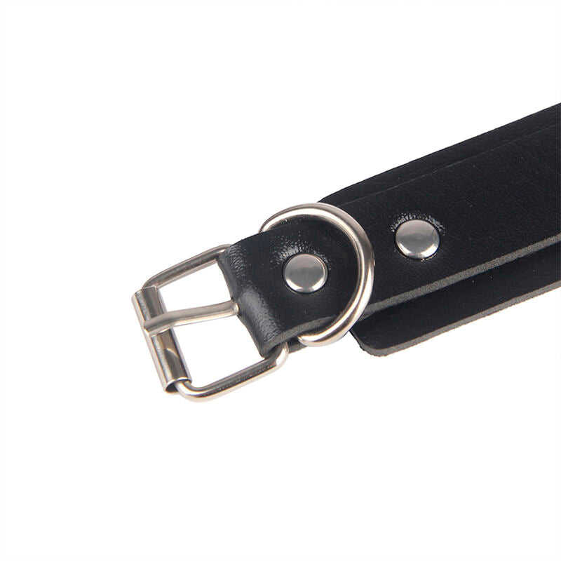 SUBBLIME - 953690 MENOTTES CEINTURE DE BONDAGE NOIRE TAILLE UNIQUE