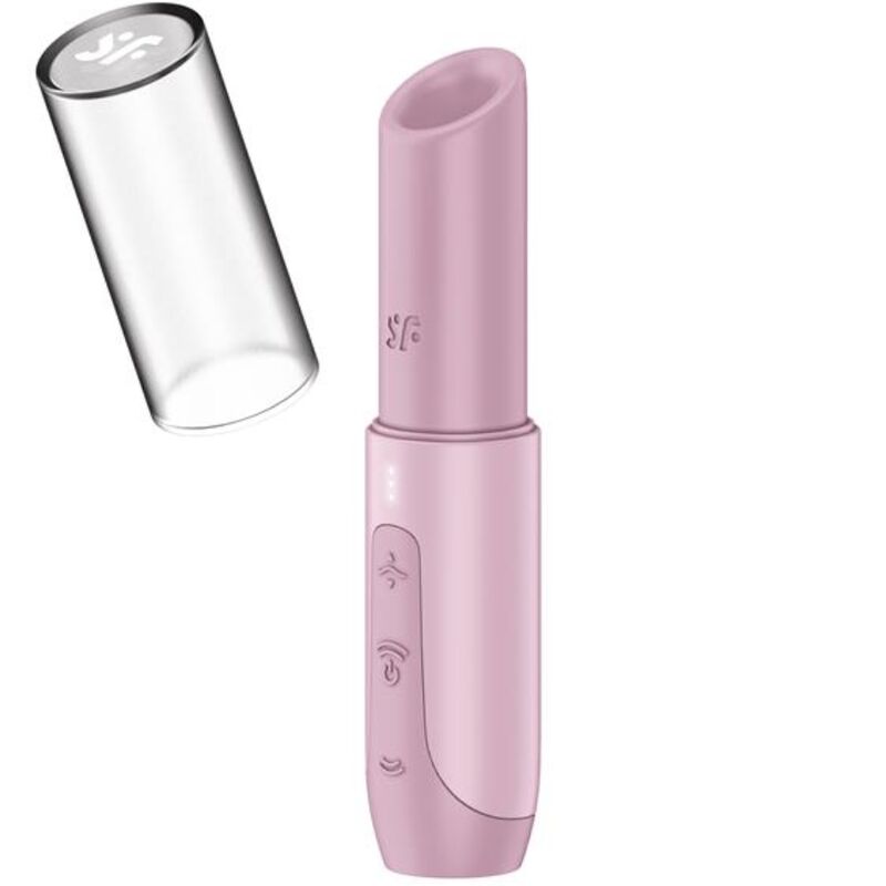 SATISFYER - SECRET KISS PINK WAVE CLITORIS STIMULATOR