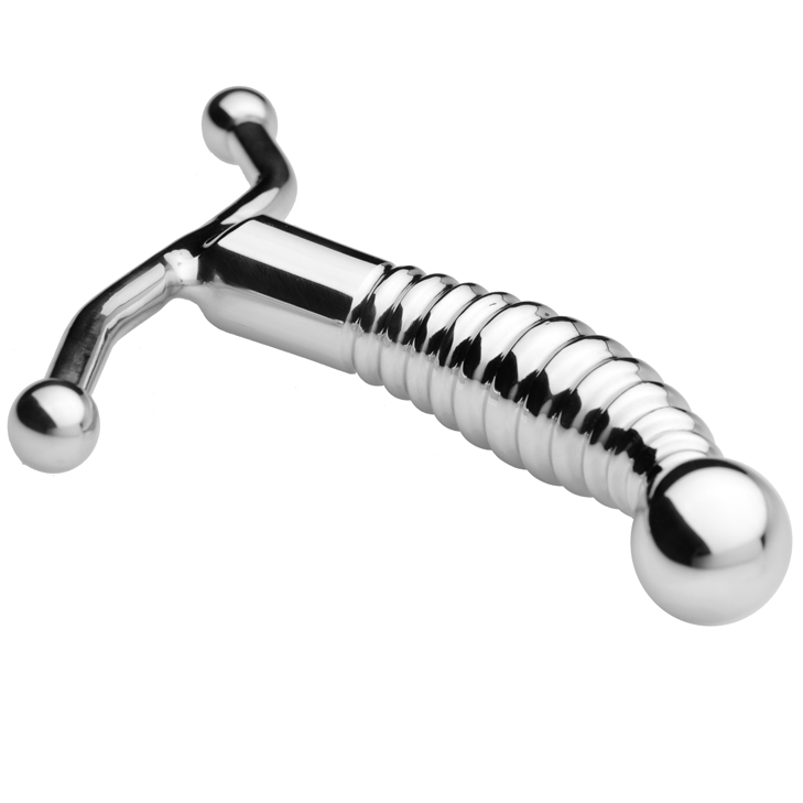 HARD METAL - STEEL PROSTATE MASSAGER