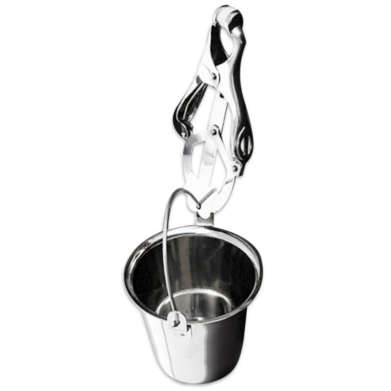 HARD METAL - NIPPLE CLAMPS WITH TANK