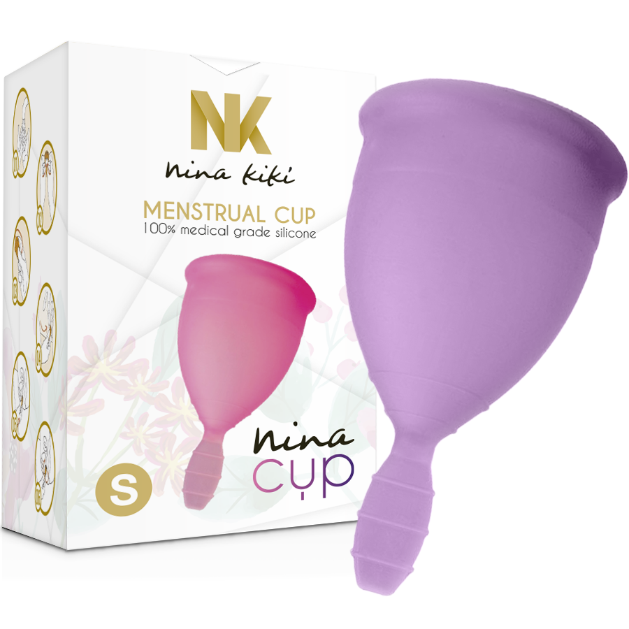 NINA KIKÍ - COUPE MENSTRUELLE LILAS - TAILLE S