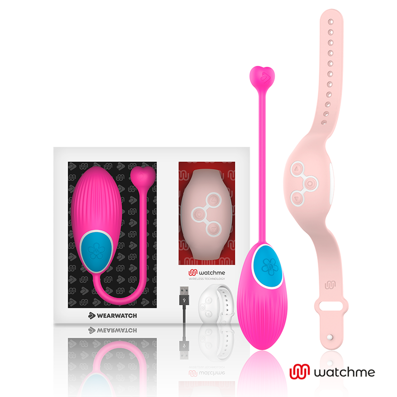 WEARWATCH - TÉLÉCOMMANDE WATCHME TECHNOLOGIE ŒUF FUCHSIA / ROSE