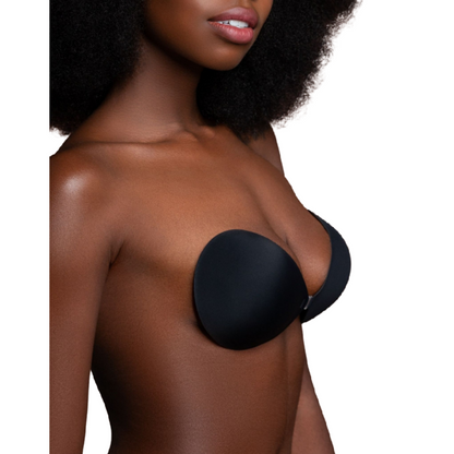 BYE-BRA - BRA INVISIBLE BLACK CUP A