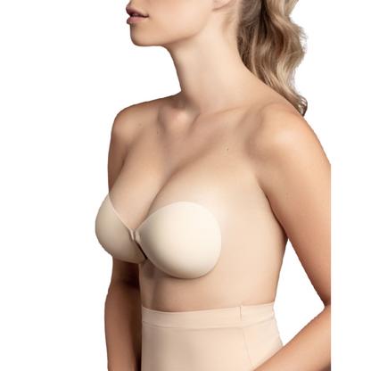 BYE-BRA - BRA INVISIBLE BLACK CUP A