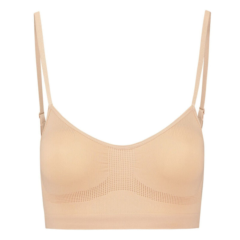 BYE-BRA - SOUTIEN-GORGE CONTRÔLE MOYEN SANS COUTURE NOIR TAILLE S