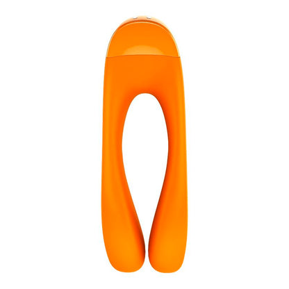 SATISFYER - CANDY CANE FINGER VIBRATOR ORANGE