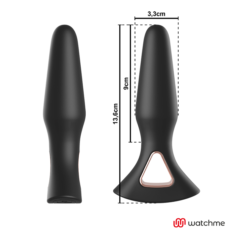 ANBIGUO - WATCHME REMOTE CONTROL VIBRATOR ANAL PLUG ALEXANDRU