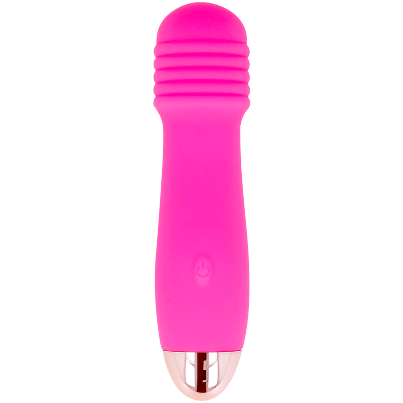 DOLCE VITA - VIBRADOR RECARGABLE TRES ROSA 7 VELOCIDADES