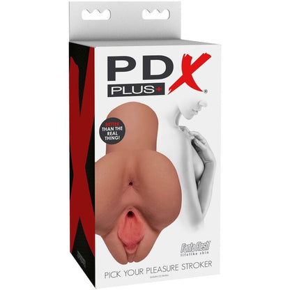 PDX PLUS - PICK YOUR PLEASURE DOUBLE MASTURBATOR