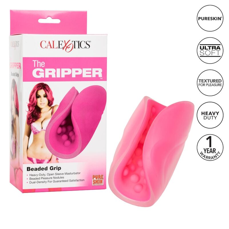 CALEXOTICS - BEADED GRIP MASTURBATOR