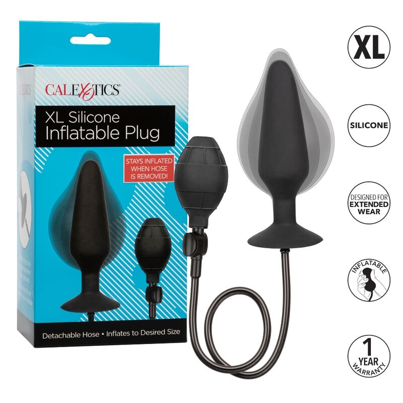 CALEXOTICS - PLUG GONFLABLE EN SILICONE XL