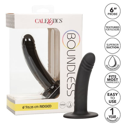 CALEXOTICS - BOUNDLESS DILDO 15.25 CM HARNESS COMPATIBLE