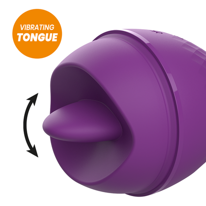 REWOLUTION - REWOLINGO VIBRATOR WITH TONGUE