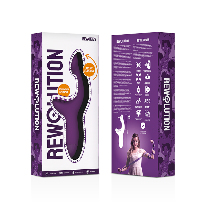 REWOLUTION - STIMULATEUR DE POINTS VIBRANTS REWOKISS