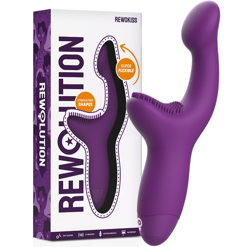 REWOLUTION - STIMULATEUR DE POINTS VIBRANTS REWOKISS