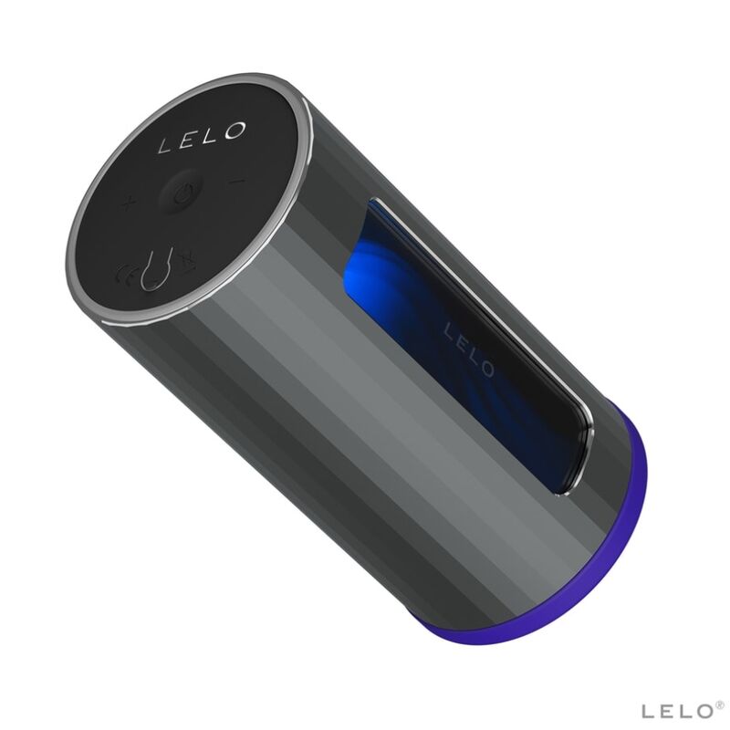 LELO - MASTURBADOR F1S V2 CON TECNOLOGÍA SDK AZUL Y METAL