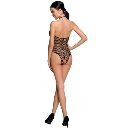 PASSION - BODYSTOCKING FEMME BS087 NOIR TAILLE UNIQUE