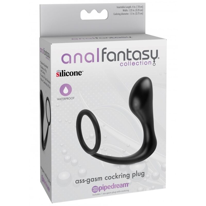 ANAL FANTASY - ANILLO PARA EL PENE CON GASMO ANAL