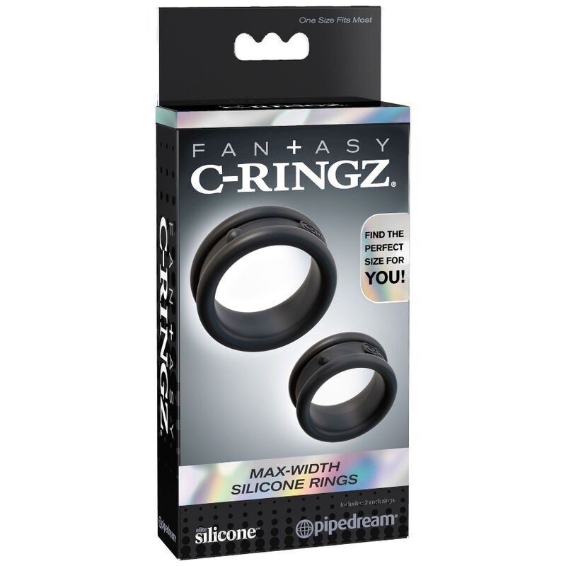 FANTASY C-RINGZ - ANNEAUX EN SILICONE MAX/LARGEUR