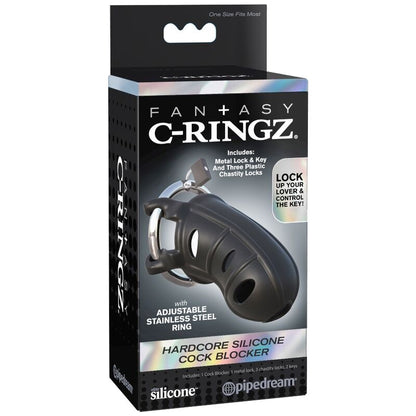 FANTASY C-RINGZ - BLOQUEUR DE PÉNIS EN SILICONE EXTRÊME