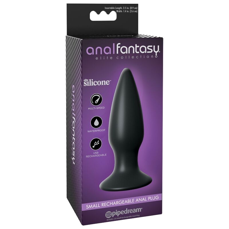 COLECCIÓN ANAL FANTASY ELITE - PLUG ANAL PEQUEÑO RECARGABLE