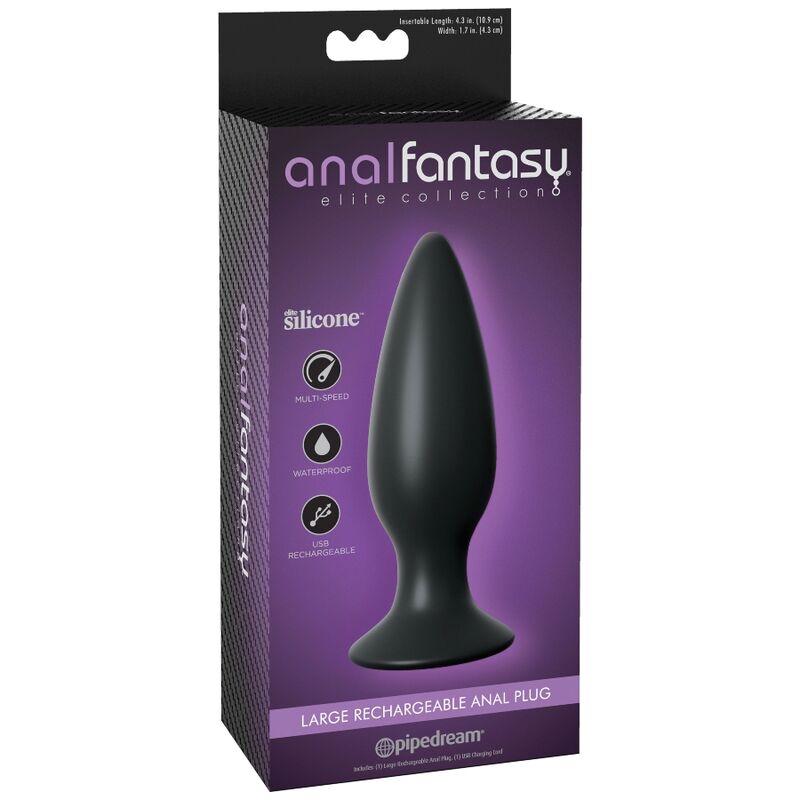 COLECCIÓN ANAL FANTASY ELITE - PLUG ANAL RECARGABLE