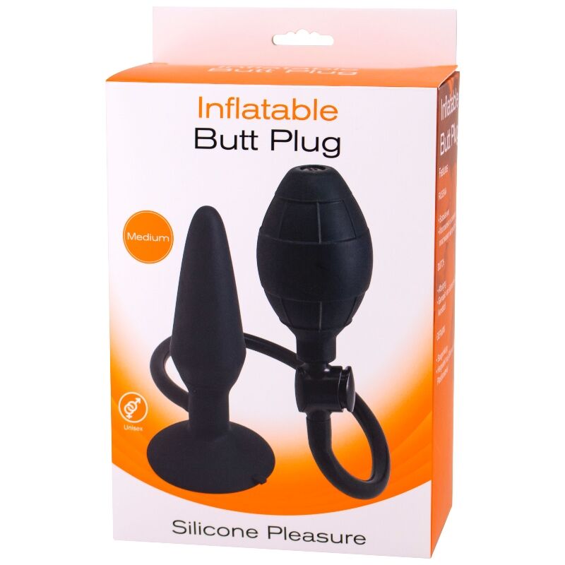 SIETE CREACIONES - PLUG ANAL INFLABLE TALLA M