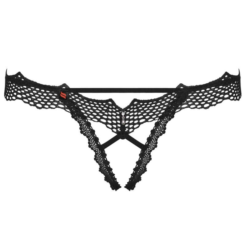 OBSESSIVE - BRAVELLE THONG CROTCHLESS L/XL