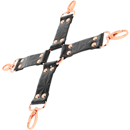 BEGME - BLACK EDITION VEGAN LEATHER HOG TIE