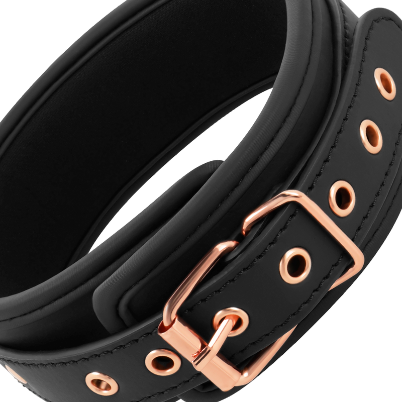 COQUETTE CHIC DESIRE - FANTASY VEGAN LEATHER COLLAR WITH NEOPRENE LINING