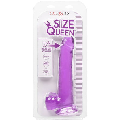 CALEXOTICS - SIZE QUEEN DILDO VIOLET 20,3 CM