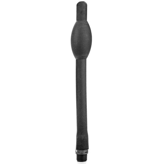 TODO NEGRO - DUCHA ANAL ARTICULABLE SILICONA 27 CM