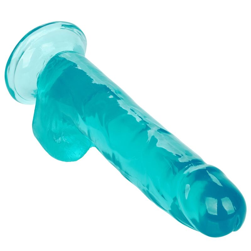 CALEXOTICS - SIZE QUEEN DILDO BLUE 20.3 CM