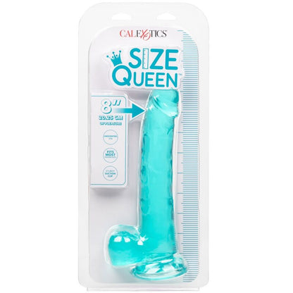 CALEXOTICS - SIZE QUEEN DILDO BLUE 20.3 CM