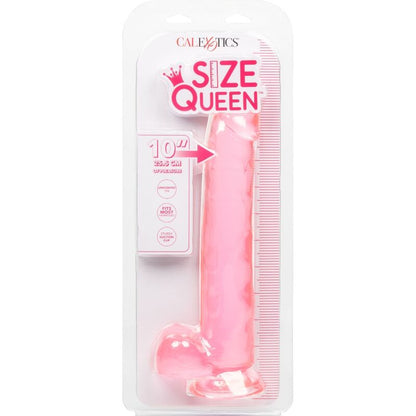 CALEXOTICS - DILDO TAILLE REINE ROSE 25,5 CM