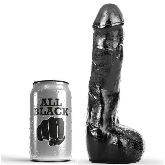 ALL BLACK - PENE REALISTE ANAL 20 CM