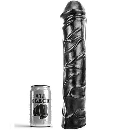 ALL BLACK - GODE GÉANT SOFT FISTING 32 CM