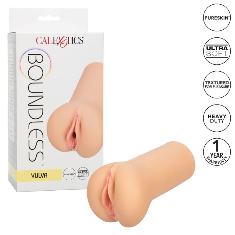 CALEXOTICS - ACARICIADOR DE VULVA SIN LÍMITES PIEL CLARA