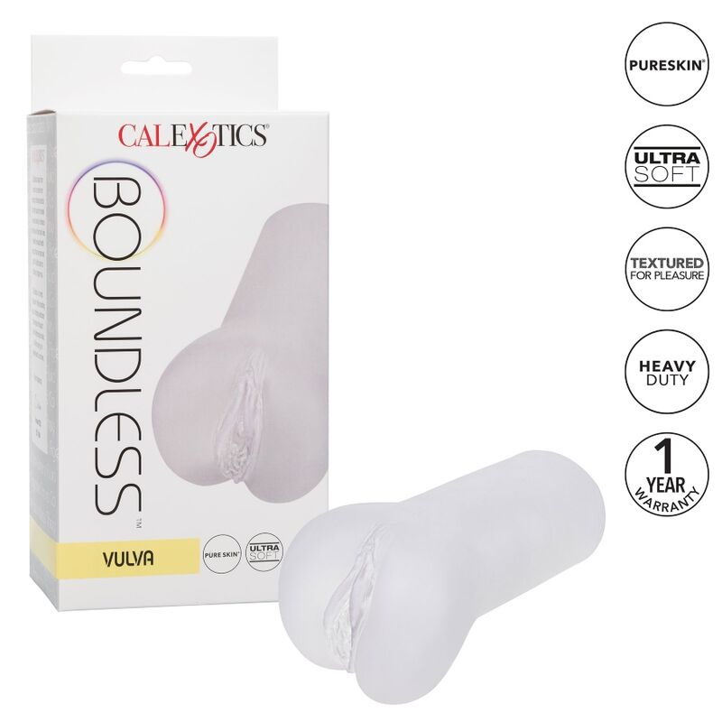 CALEXOTICS - ACARICIADOR DE VULVA SIN LÍMITES TRANSPARENTE