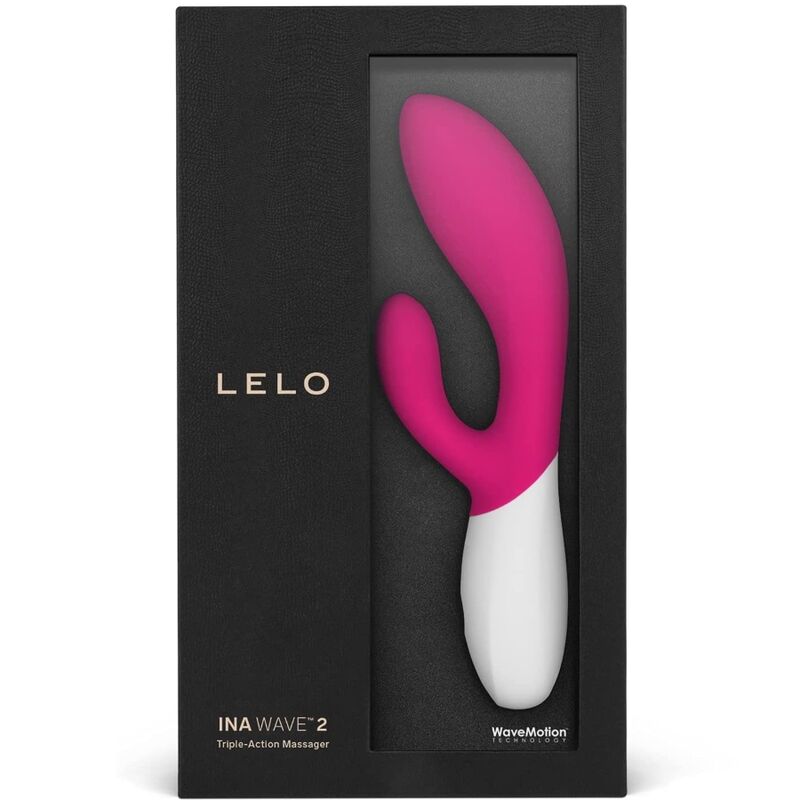 LELO - INA WAVE 2 VBRADOR MOVIMIENTO ESPECIAL LUJO FUCSIA