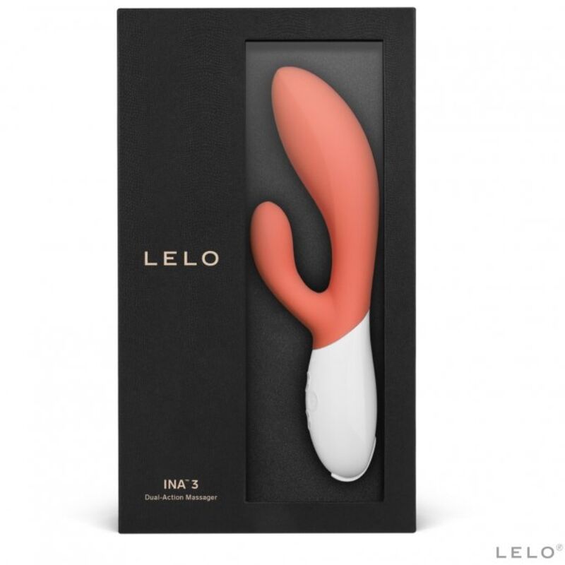 LELO - VIBRADOR CONEJO DE CORAL DE LUJO INA 3